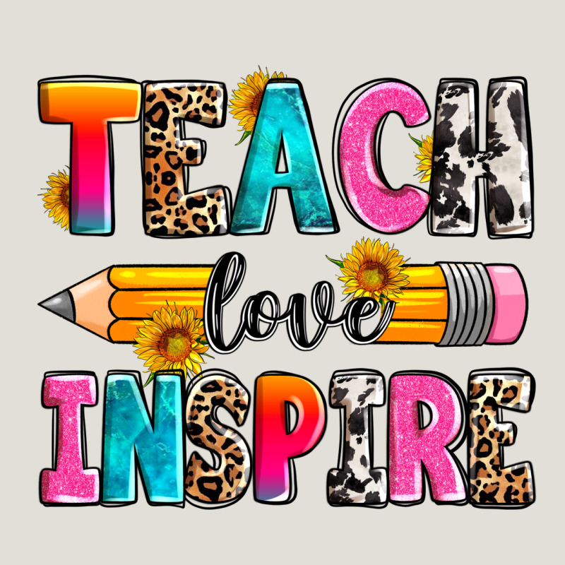 Teach Love Inspire Heavy Core Tee by Zillion Design Studio | Teevron