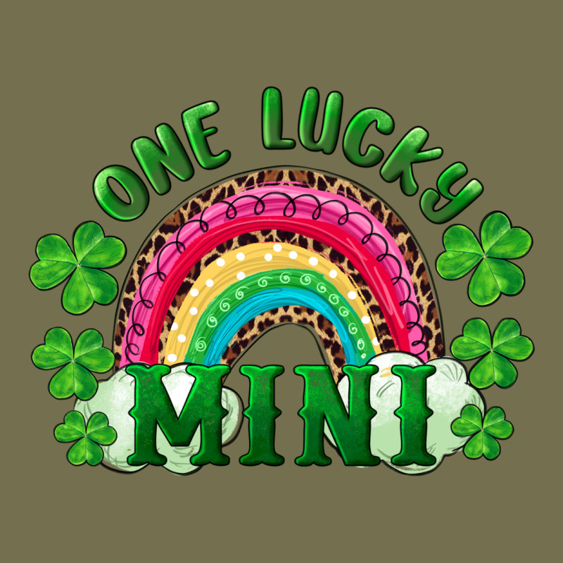 St Patricks Day One Lucky Mini Vintage Hoodie by RanaPortraitStore | Teevron