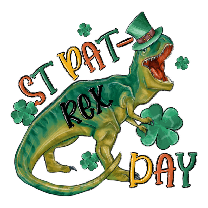 St Patrex Day Long Sleeve Tee by MaliasSmallBusiness | Teevron