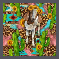 Western Boer Goat Seamless Pattern Vintage Hoodie | Teevron