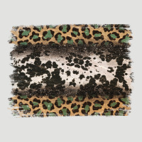 Leopard Cowhide Pattern Background Classic Tee | Teevron