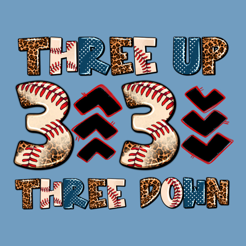 Three Up Three Down Urban Heavy Tee by AdoDesignShop | Teevron