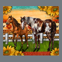 Western Ranch Horses Heavyweight Sweatshirt | Teevron