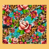 Tropical Flowers Vintage Hoodie | Teevron