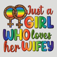 Just A Girl Who Loves Her Wifey Zipper Hoodie | Teevron