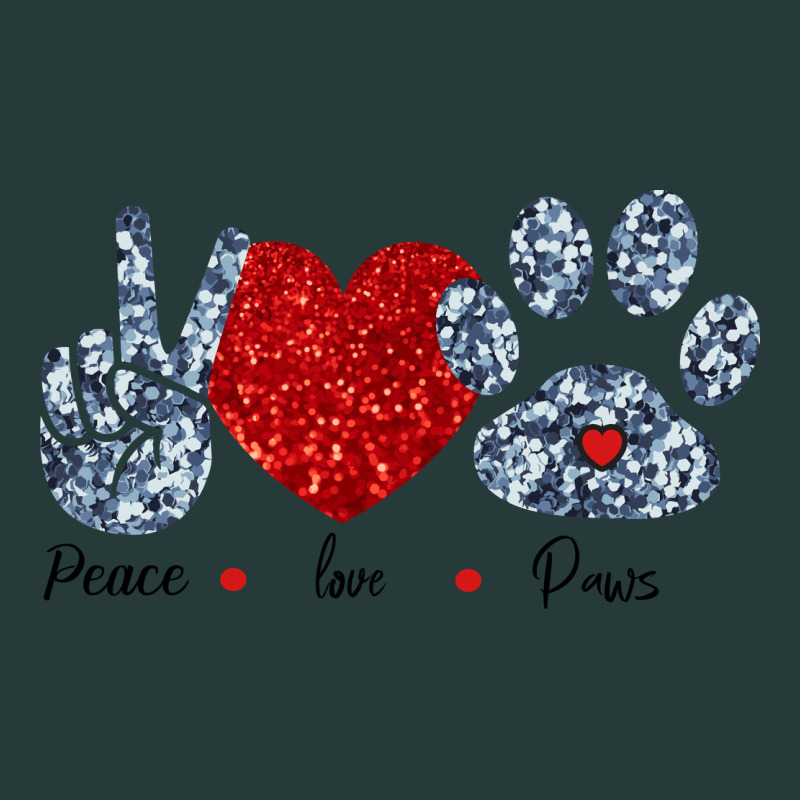 Peace Love Paws Premium Sweatshirt by Bettercallsaul | Teevron