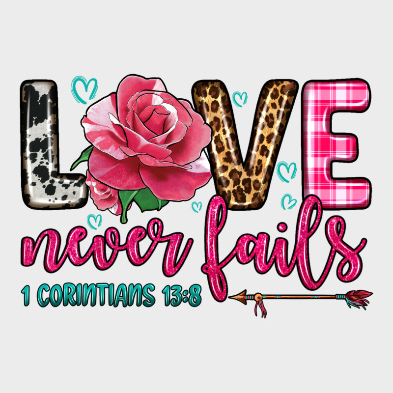 Love Never Fails Urban Hoodie by OliviaCreatesArt | Teevron