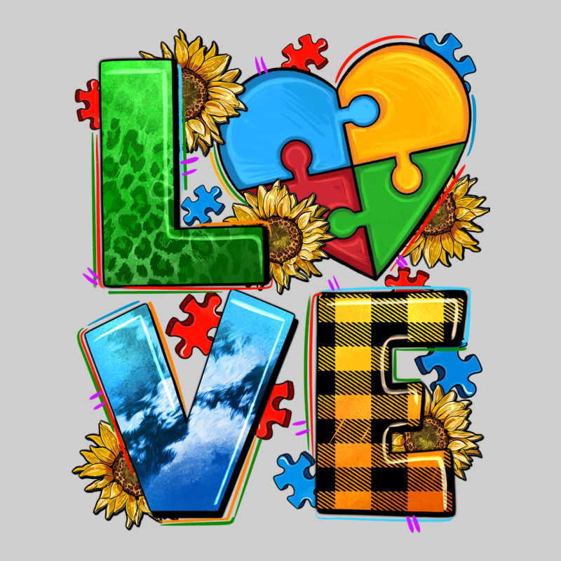 Love With Heart Sunflower Premium Tee by AdoDesignShop | Teevron