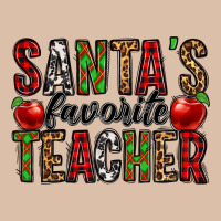 Santa's Favorite Teacher Urban Heavy Tee | Teevron