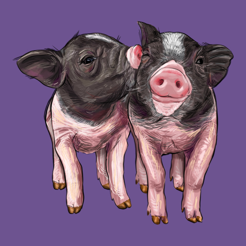Cute Baby Pigs Vintage Tee by Artiststas | Teevron