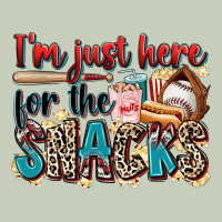 I'm Just Here For The Snacks Ladies Tee | Teevron