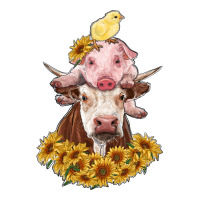 cow with pig and chick | Teevron