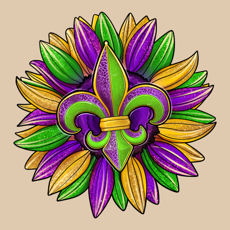 Mardi Gras Carnival Sunflower Heavyweight Sweatshirt by Jasminsmagicworld | Teevron