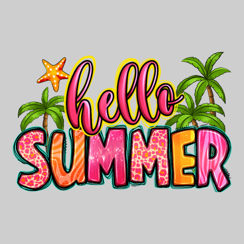 Hello Summer Premium Tee by Zillion Design Studio | Teevron