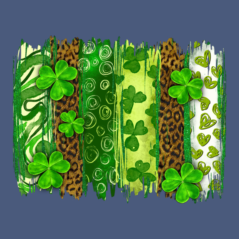 St Patricks Day Brush Stroke Vintage Hoodie by RanaPortraitStore | Teevron
