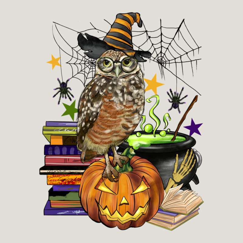 Halloween Owl Heavy Core Tee by BarkalooDesign | Teevron
