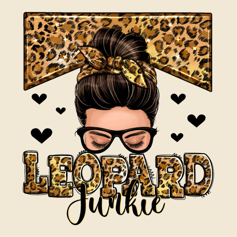 Leopard Junkie Messy Bun Premium Tee by Zillion Design Studio | Teevron