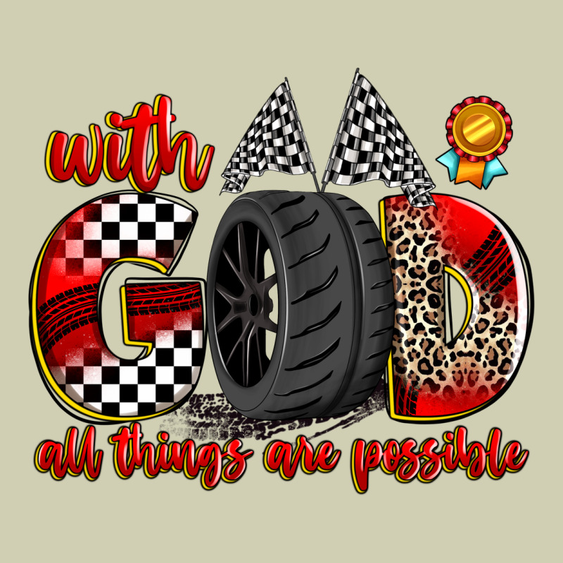 With God All Things Are Possible Heavy Core Tee by Zillion Design Studio | Teevron
