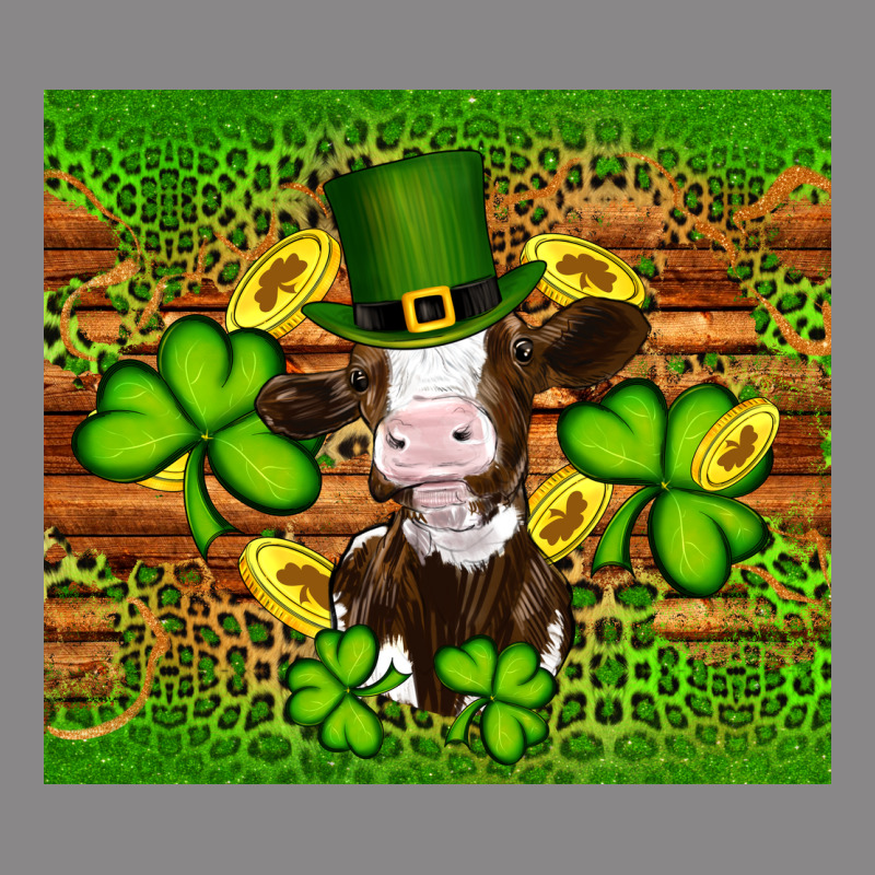 St Patricks Day Cow Vintage Tee by Artiststas | Teevron