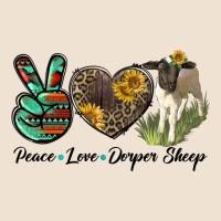 Peace Love Dorper Sheep Urban Heavy Tee | Teevron