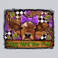 Happy Mardi Gras Y'all Cow Heavyweight Sweatshirt | Teevron