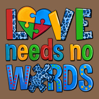 Love Needs No Words Autism Premium Tee | Teevron
