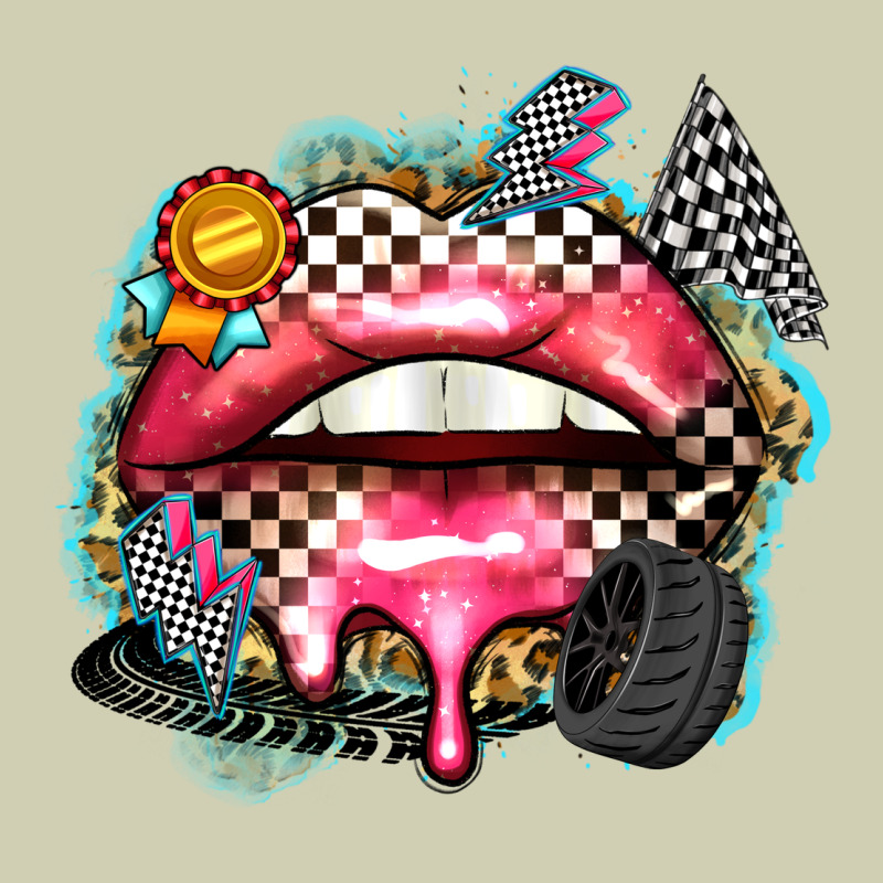 Race Lips Heavy Core Tee by Zillion Design Studio | Teevron