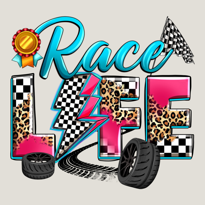 Race Life Heavy Core Tee by Zillion Design Studio | Teevron