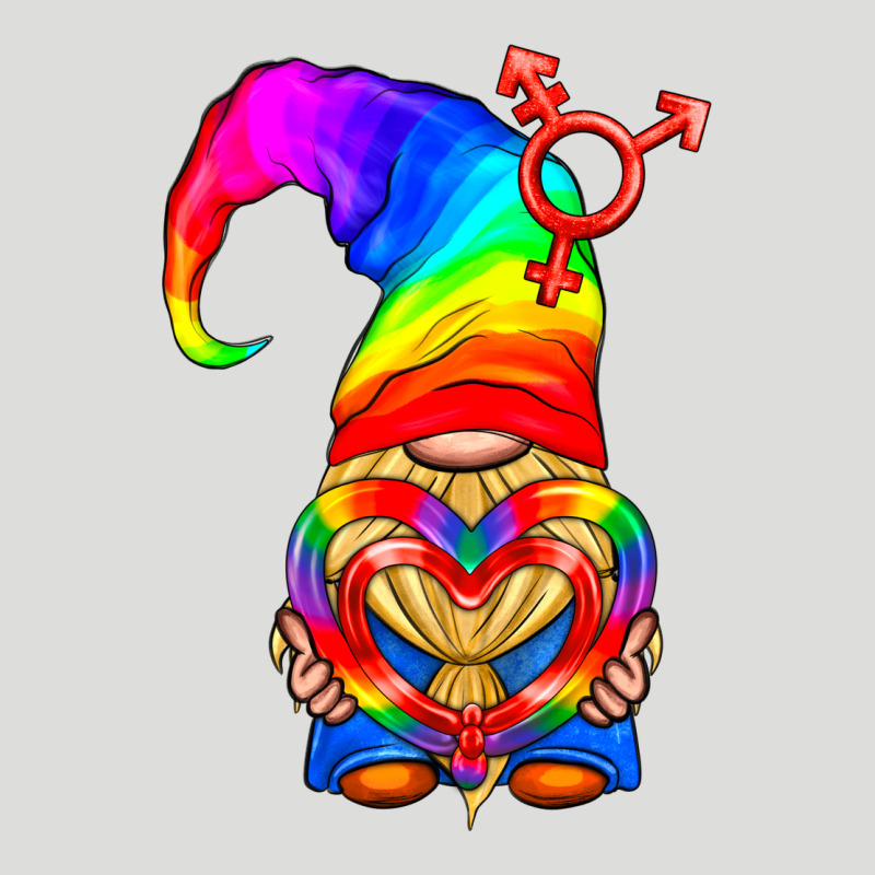 Lgbtq+ Pride Gnome With Heart Balloon Zipper Hoodie by BundleAndBundleShop | Teevron