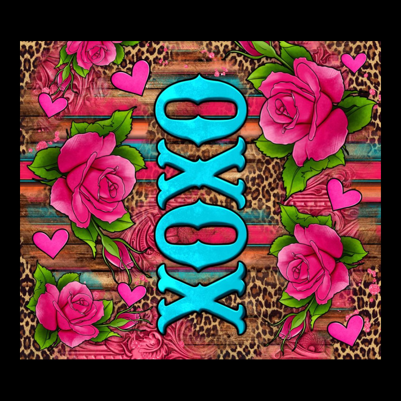 Xoxo Valentine's Day Pink Roses And Hearts Heavyweight Sweatshirt by Jasminsmagicworld | Teevron