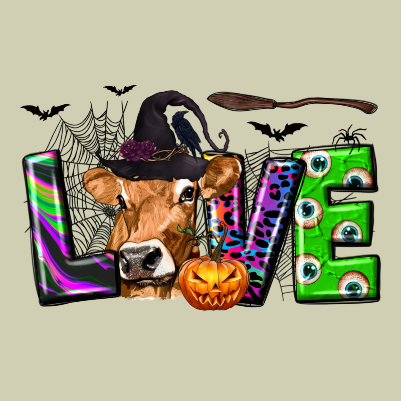Love Halloween Cow Heavy Core Tee by texasbilliewilder | Teevron