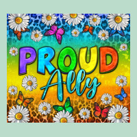 Lgbtq+ Proud Ally With Daisy Premium Hoodie | Teevron