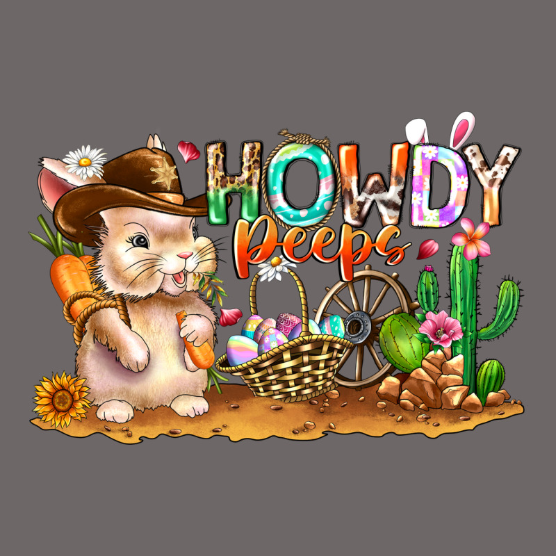 Easter Howdy Peeps Bunny Classic Tee by CowhideDigitalArt | Teevron