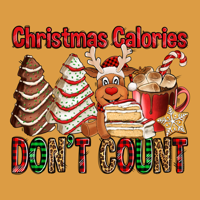 Christmas Calories Don't Count Christmas Tree Cake Urban Heavy Tee by Jasminsmagicworld | Teevron