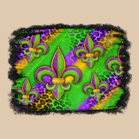 Mardi Gras Fleur De Lis Background Heavyweight Sweatshirt | Teevron