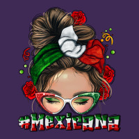 Mexicana Messy Bun Premium Hoodie | Teevron