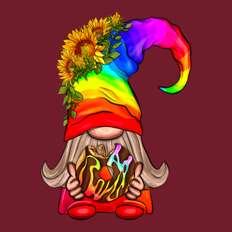Lgbtq+ Pride Gnome With Donut Zipper Hoodie by BundleAndBundleShop | Teevron