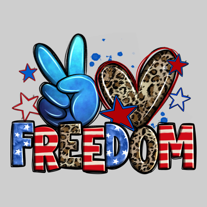 Peace Love Freedom Premium Tee by Zillion Design Studio | Teevron