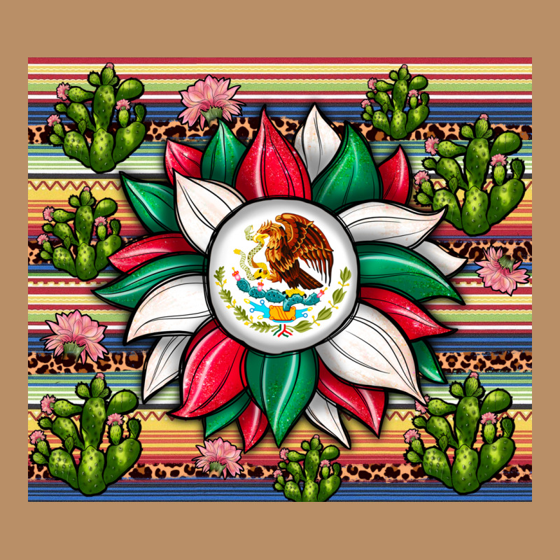 Sunflower Mexican Flag Tumbler Vintage Hoodie by JahusDesignShop | Teevron