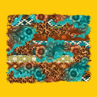 Leopard And Aztec Background Western Premium Hoodie | Teevron
