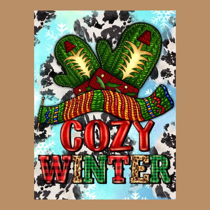 Cozy Winter With Gloves And Scarf Vintage Hoodie by AdoDesignShop | Teevron