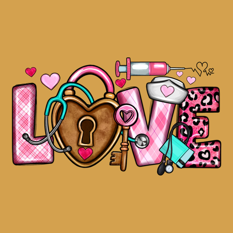 Love Valentines Day Nurse Urban Hoodie by OliviaCreatesArt | Teevron