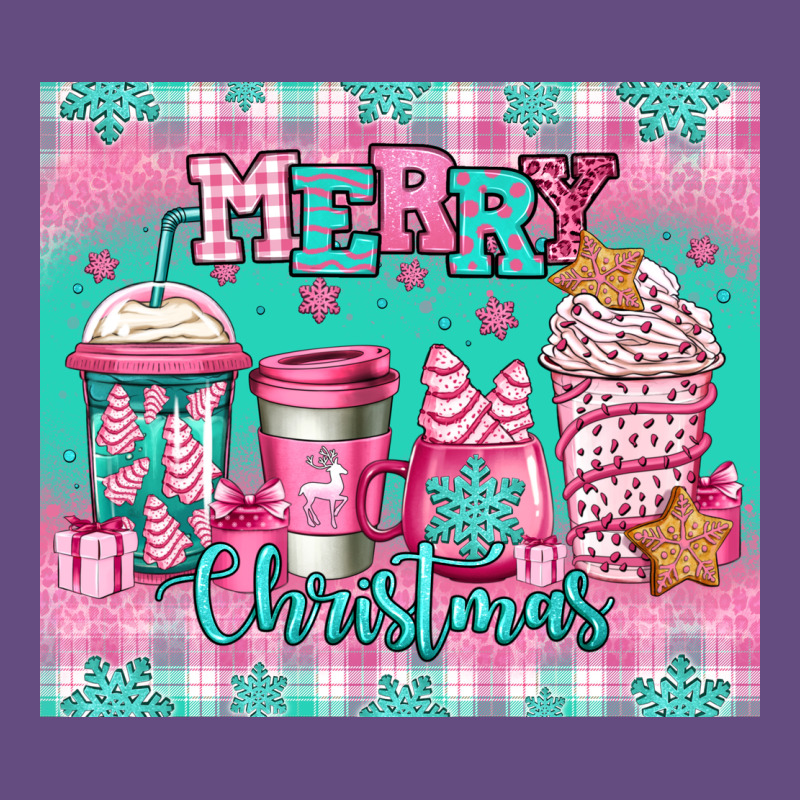 Merry Christmas Pink Coffee Vintage Hoodie by Jasminsmagicworld | Teevron