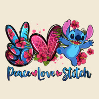 Peace Love Stitch Premium Tee | Teevron