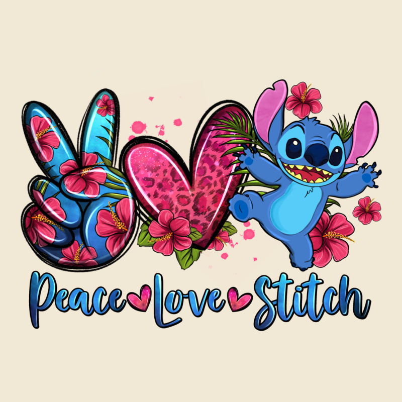 Peace Love Stitch Premium Tee by Zillion Design Studio | Teevron