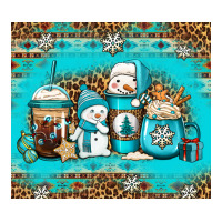 winter snowman coffee | Teevron