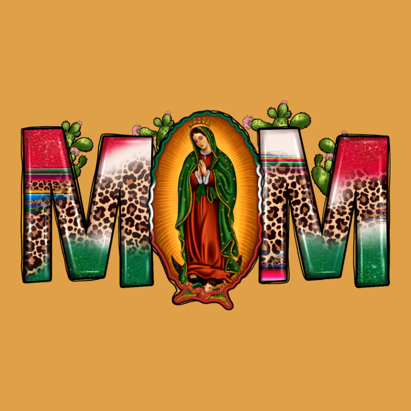 Mexican Flag Our Lady Of Guadalupe Mom Leopard Premium Hoodie by JahusDesignShop | Teevron