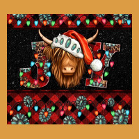 Joy Shaggy Cow Christmas Urban Heavy Tee | Teevron