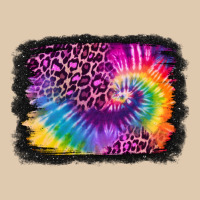Tie Dye Leopard Glitter Background Heavyweight Sweatshirt | Teevron