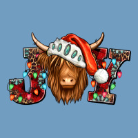 Joy Christmas Shaggy Cow Urban Heavy Tee | Teevron